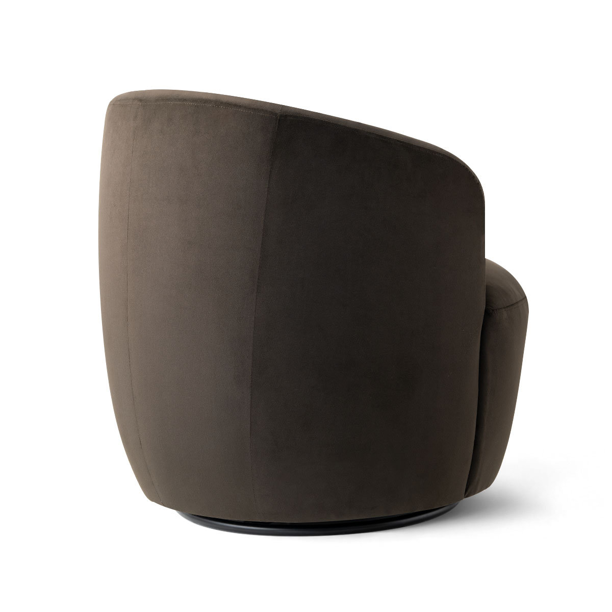 27" Wide Velvet Swivel Barrel Accent Chair (Set Of 2)